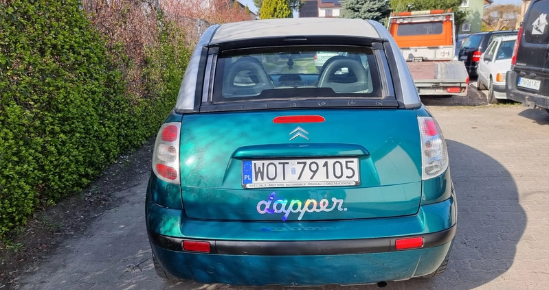 Citroen C3 Pluriel cena 6900 przebieg: 195000, rok produkcji 2003 z Warszawa małe 277